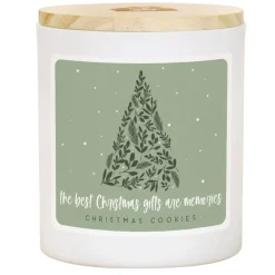 Christmas Gifts Tree Candle with Christmas Cookie Scent< Best