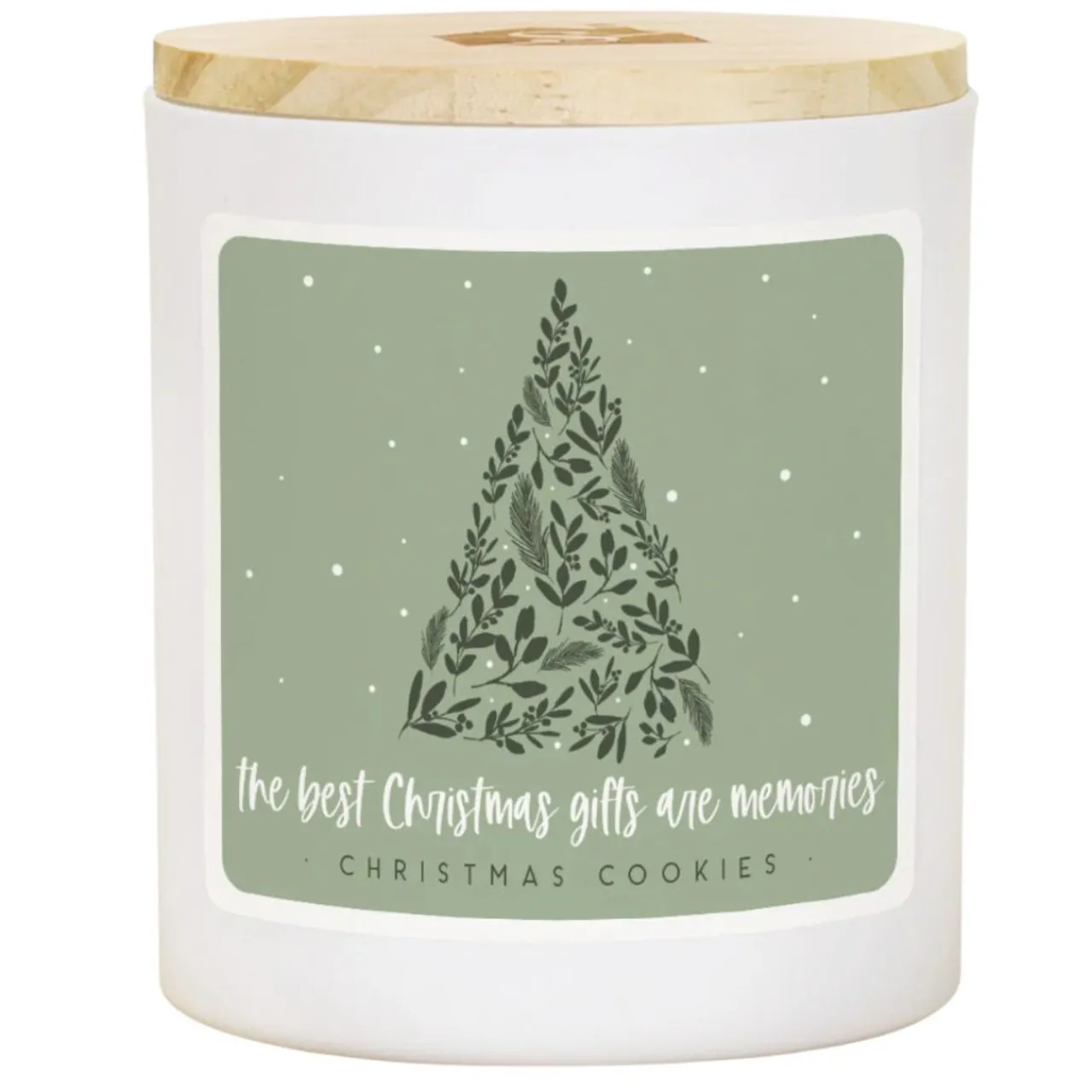 Christmas Gifts Tree Candle with Christmas Cookie Scent< Best