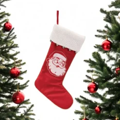 Christmas Red Santa Stocking< Best
