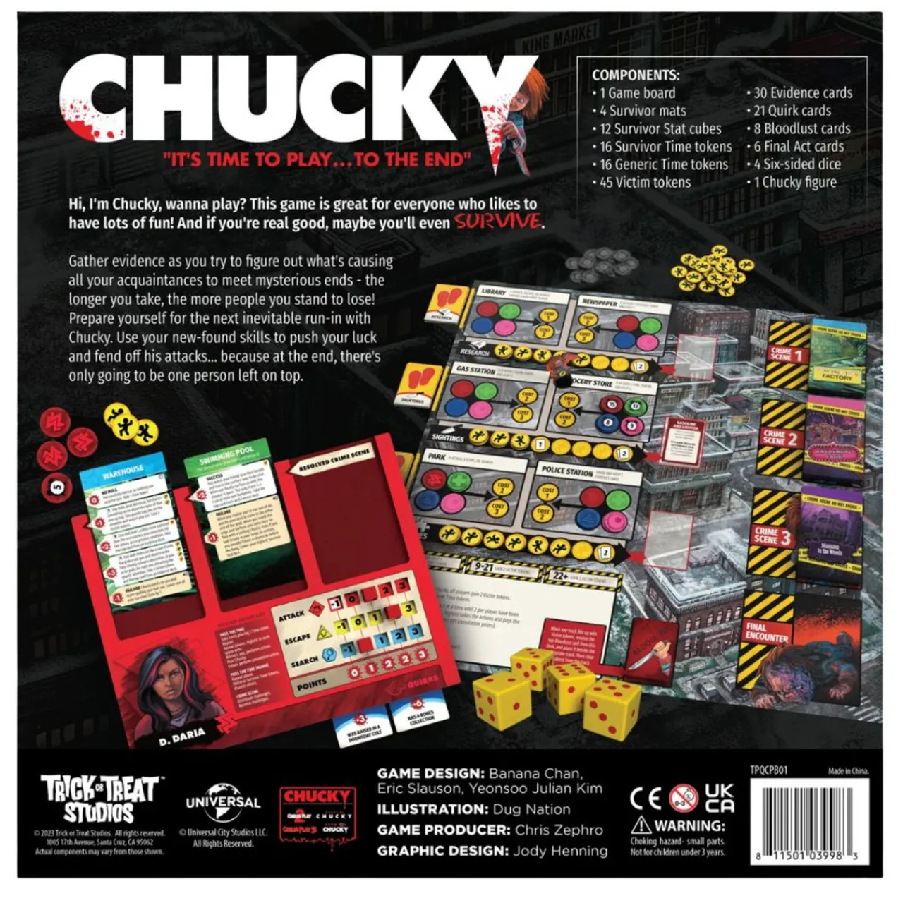 Chucky Board Game< Discount