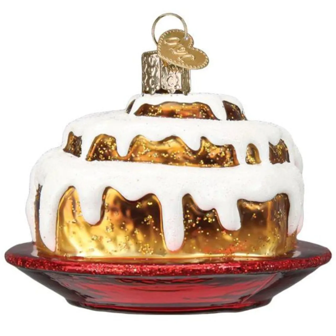 Cinnamon Roll Ornament - The Christmas Loft<Old World Glass Clearance
