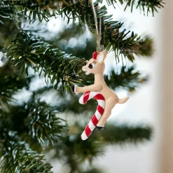 Clarice Candy Cane Ornament< New