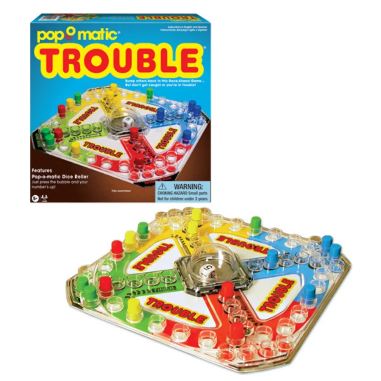 Classic Trouble Board Game< New