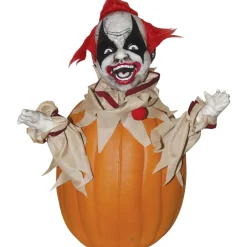 Clown Pumpkin Push-in Decor< Hot