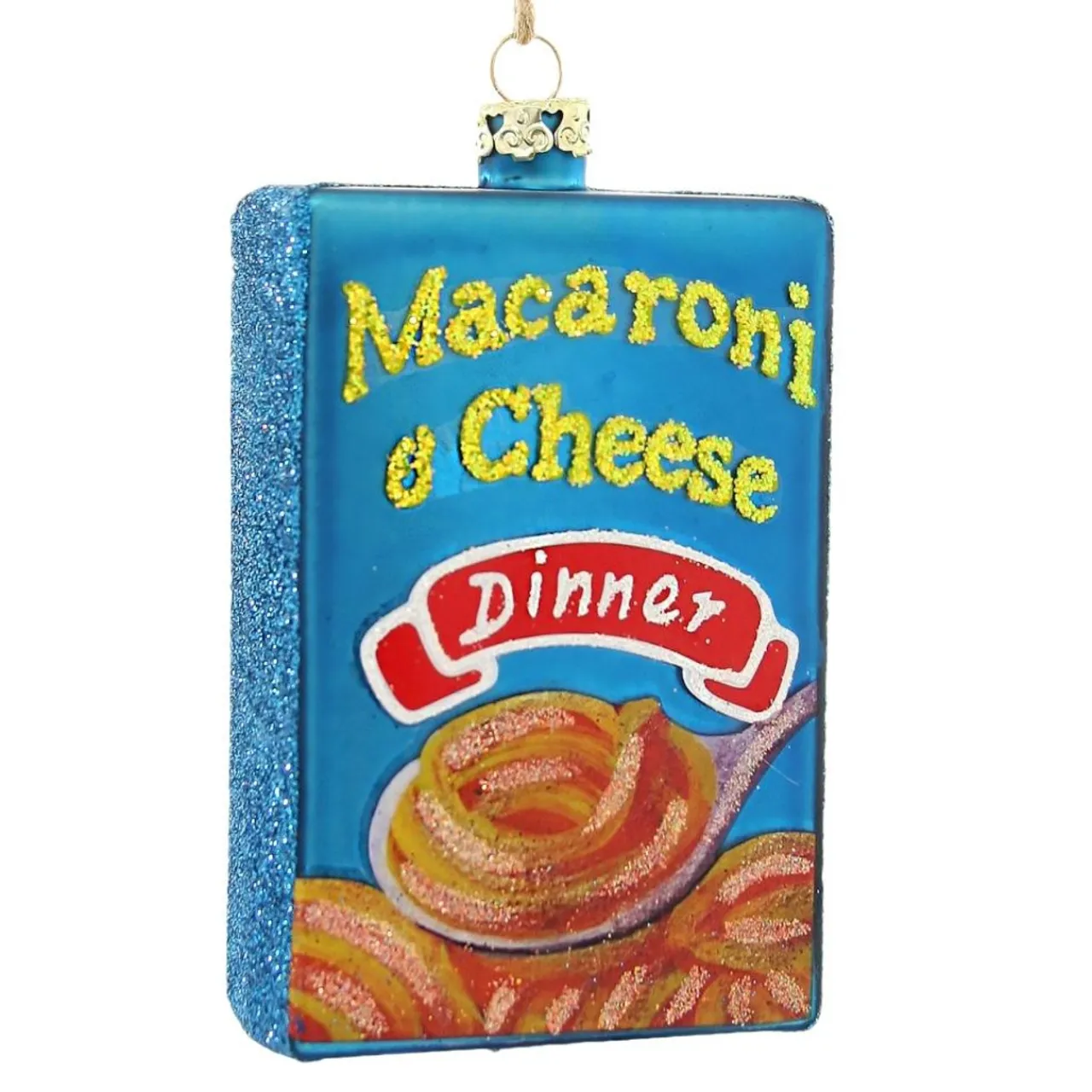 Cody Foster - Mac & Cheese Glass Ornament< Fashion