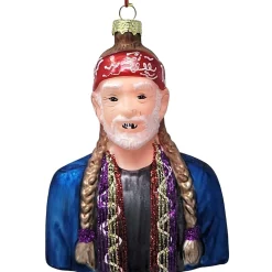 Cody Foster - Willie Nelson Ornament | The Christmas Loft<Cody Foster & Co. New