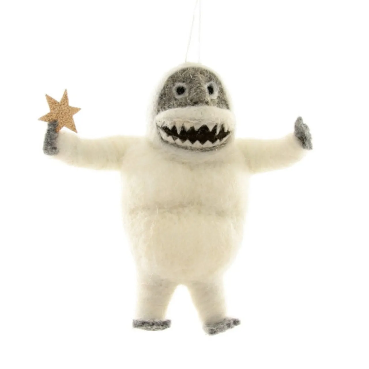 Cody Foster Abominable Snowman Felt Hanging Ornament<Cody Foster & Co. Sale
