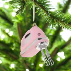 Cody Foster & Co Vintage Pink Hand Mixer Ornament<Cody Foster & Co. Hot