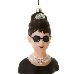 Cody Foster &amp; Co - Audrey Hepburn Blown Glass Ornament< Best