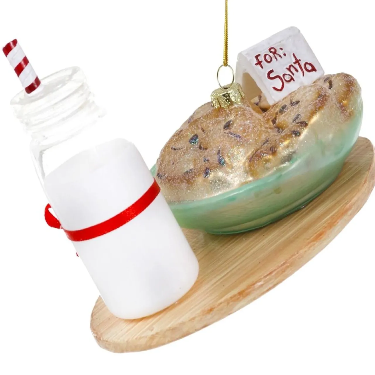 Cody Foster & Co - Cookies For Santa Blown Glass Ornament< Online
