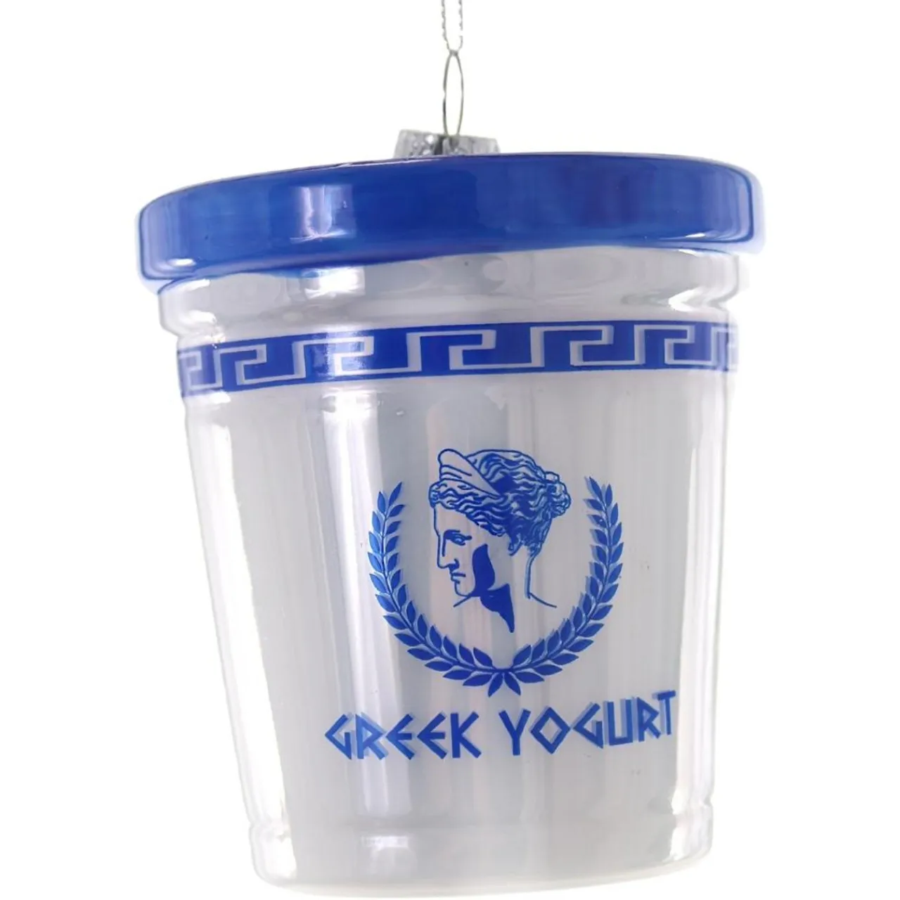 Cody Foster & Co - Greek Yogurt Blown Glass Ornament< Clearance