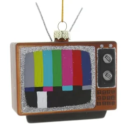 Cody Foster &amp; Co - Vintage Television Blown Glass Ornament< Best
