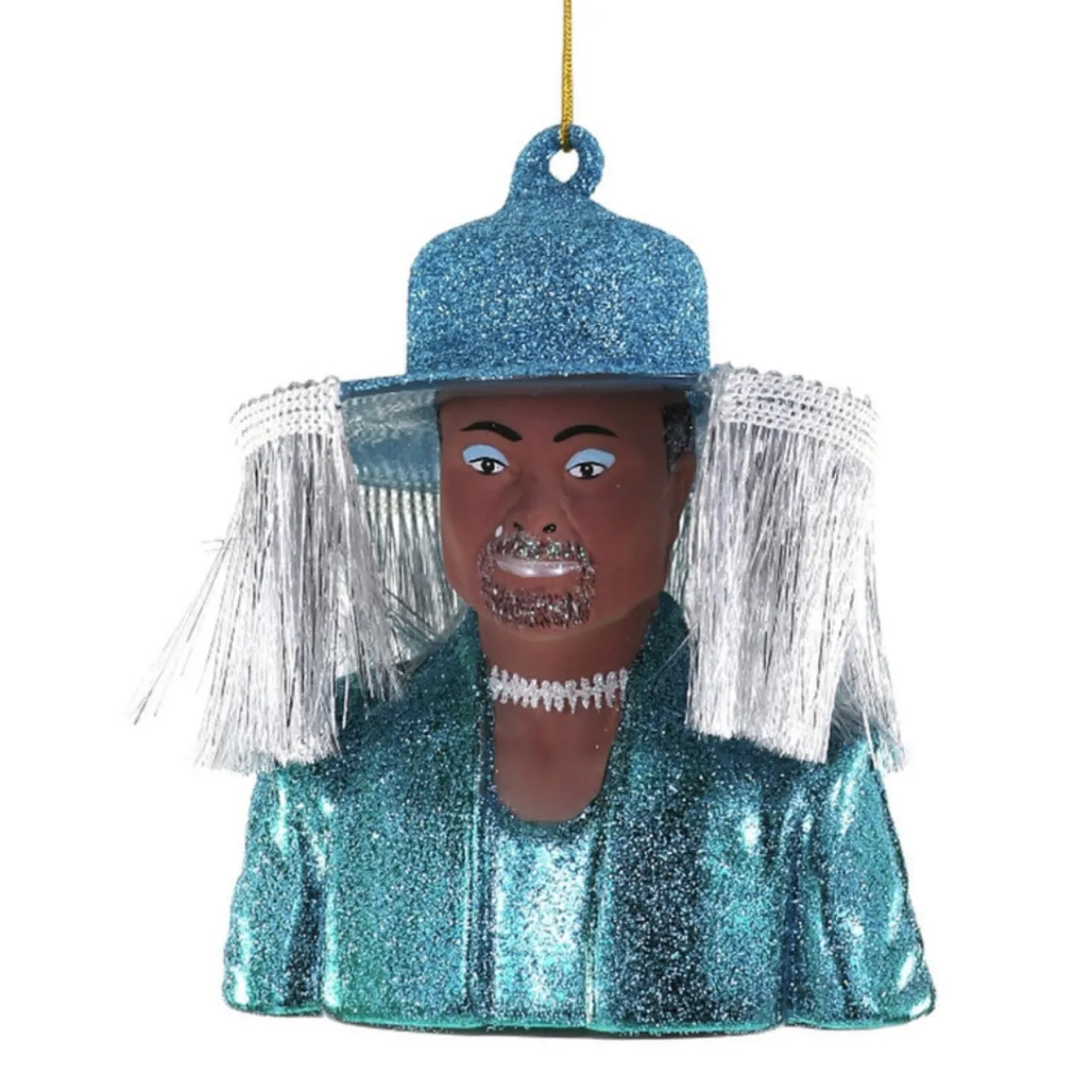 Cody Foster Billy Porter Glass Ornament< Online