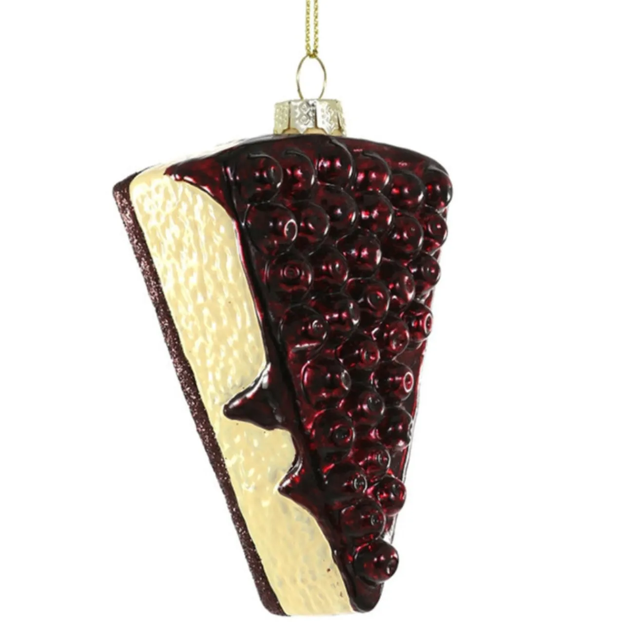 Cody Foster Glass Blueberry Cheesecake Ornament< Discount