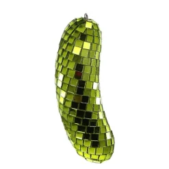 Cody Foster Glass Disco Pickle Ornament< New