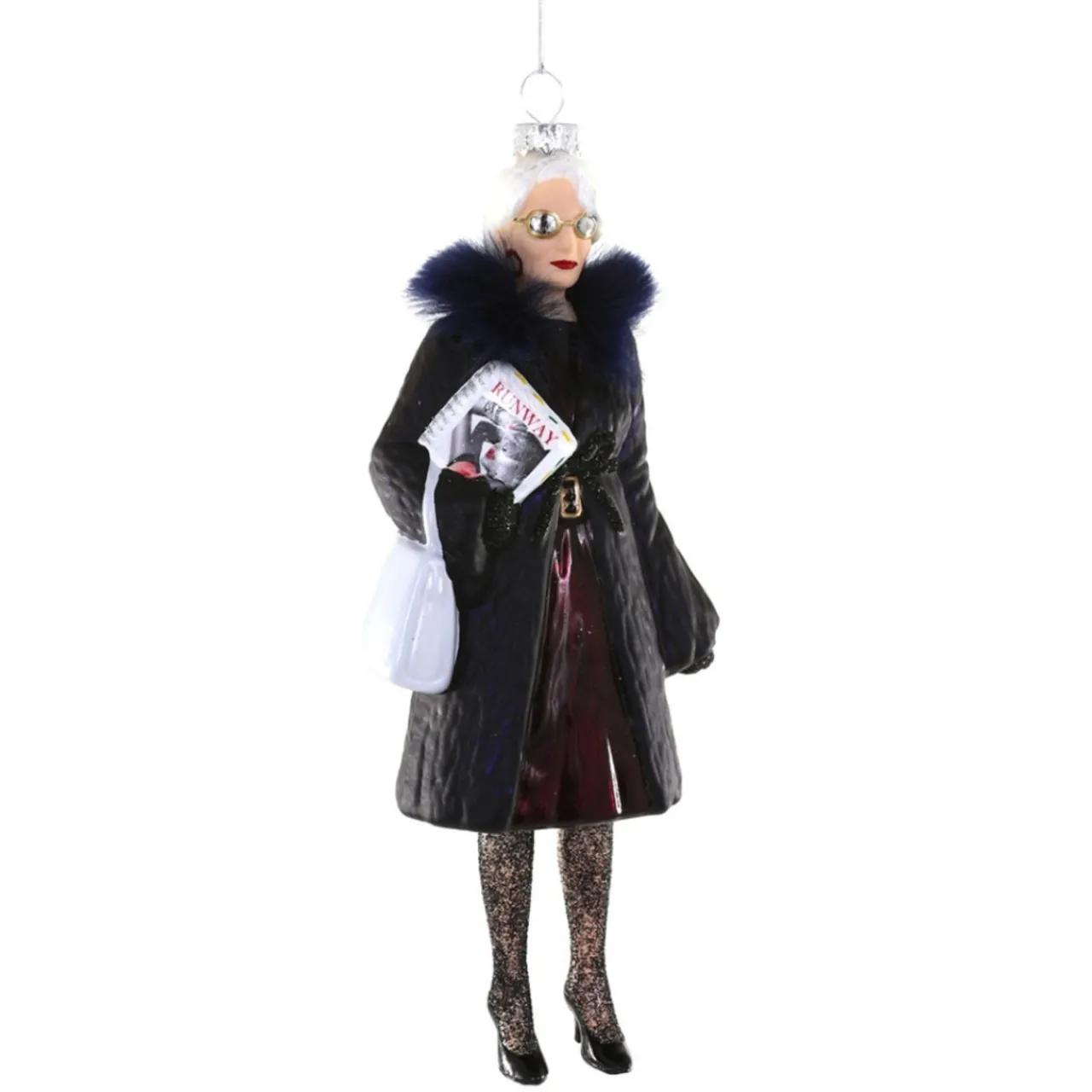 Cody Foster Glass Miranda Priestly Ornament< Fashion