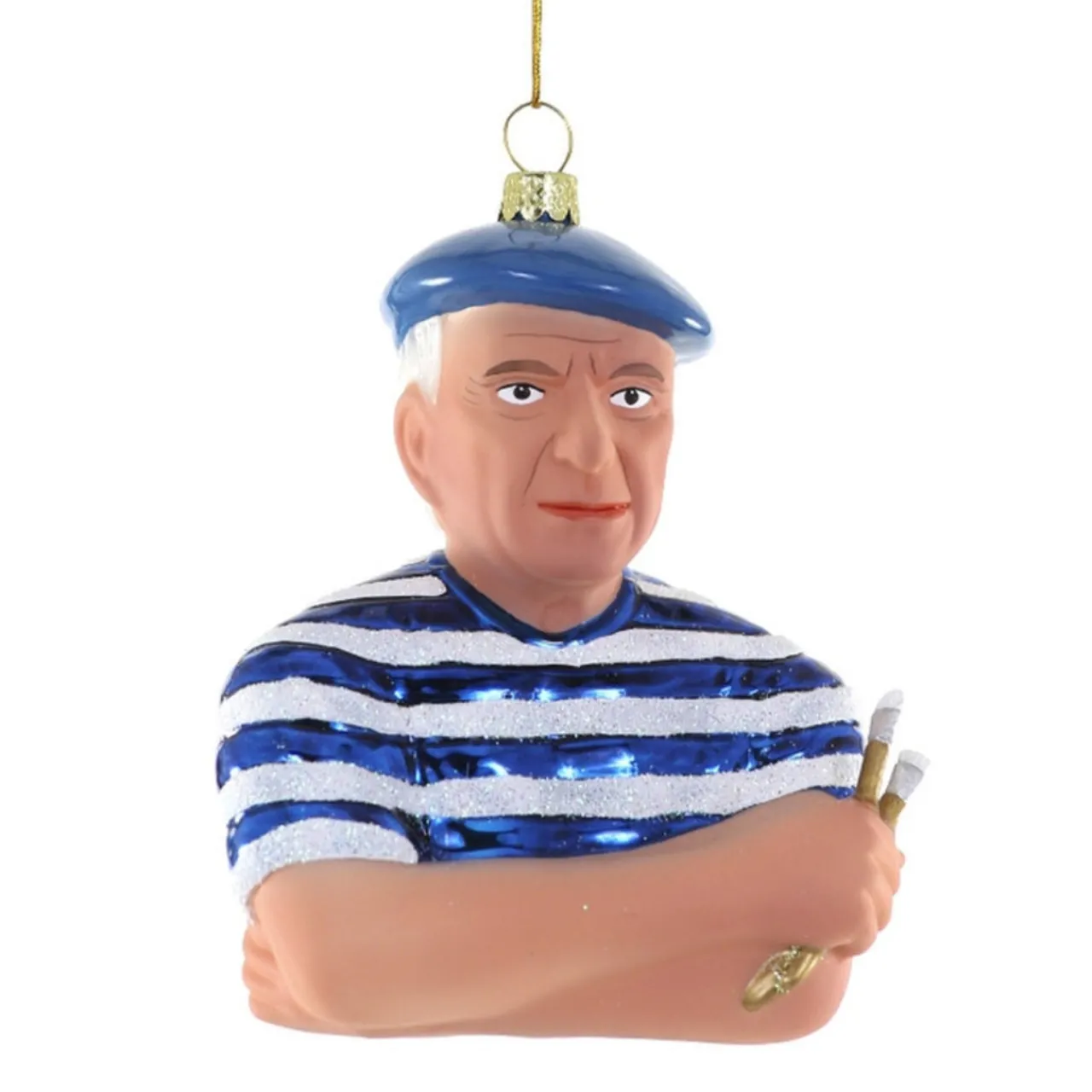 Cody Foster Glass Pablo Picasso Ornament<Cody Foster & Co. Hot