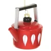 Cody Foster Glass Red Mid Century Modern Tea Pot Ornament< Best