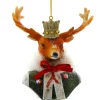 Cody Foster Glass Sovereign Stag Ornament< Discount