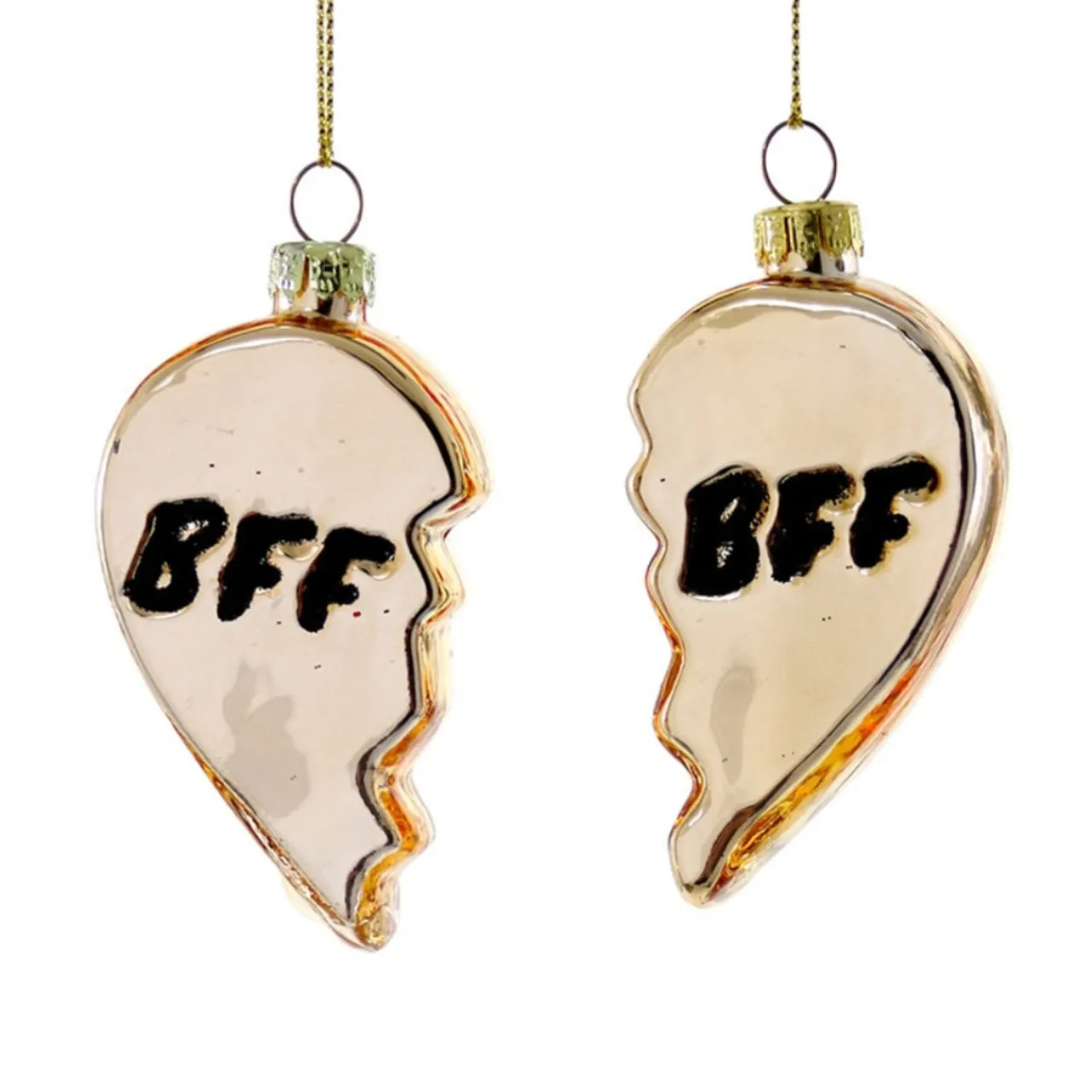 Cody Foster Gold BFF Heart Ornament< Sale