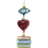 Cody Foster I Heart Books Ornament< Hot