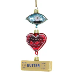 Cody Foster I Heart Butter Ornament< Clearance