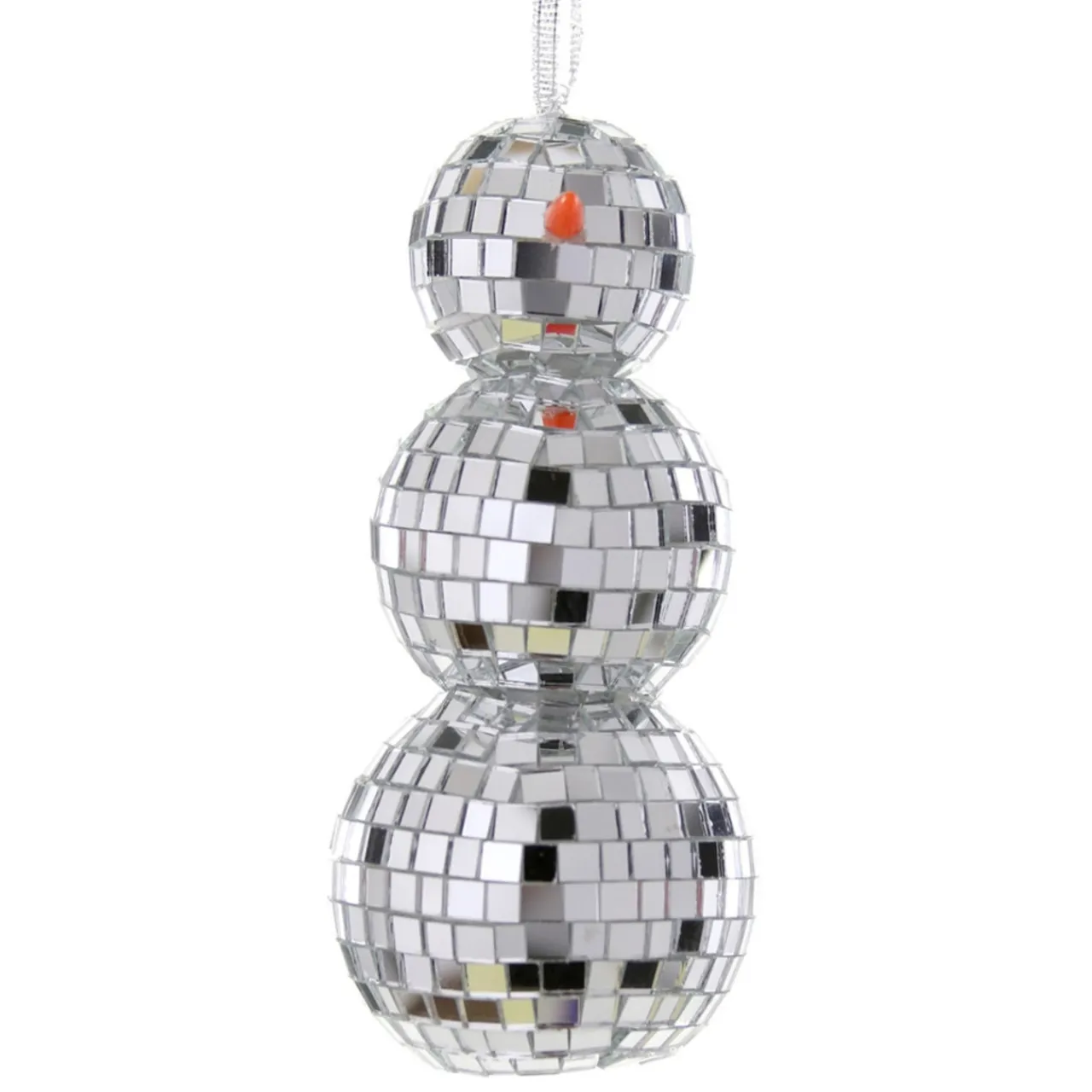 Cody Foster Mirrorball Snowman Ornament< Outlet