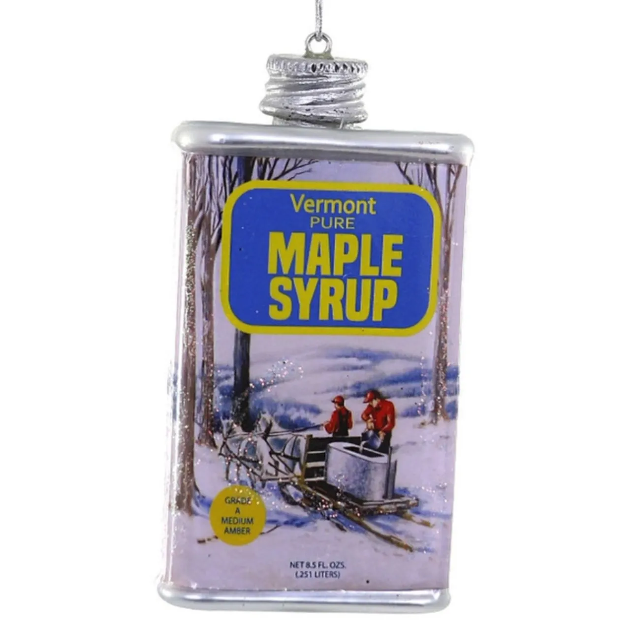 Cody Foster Vermont Maple Syrup Glass Ornament< Online