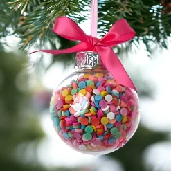 Confetti Sprinkle Bubblegum Ball Ornament<Kurt Adler Sale