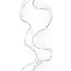 40 Cool White Micro LEDs Silver Wire<Lumineo Hot
