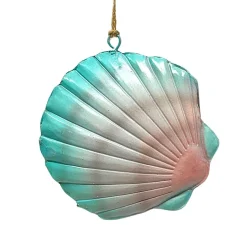 Coral Reef Clam Shell Ornament< Discount
