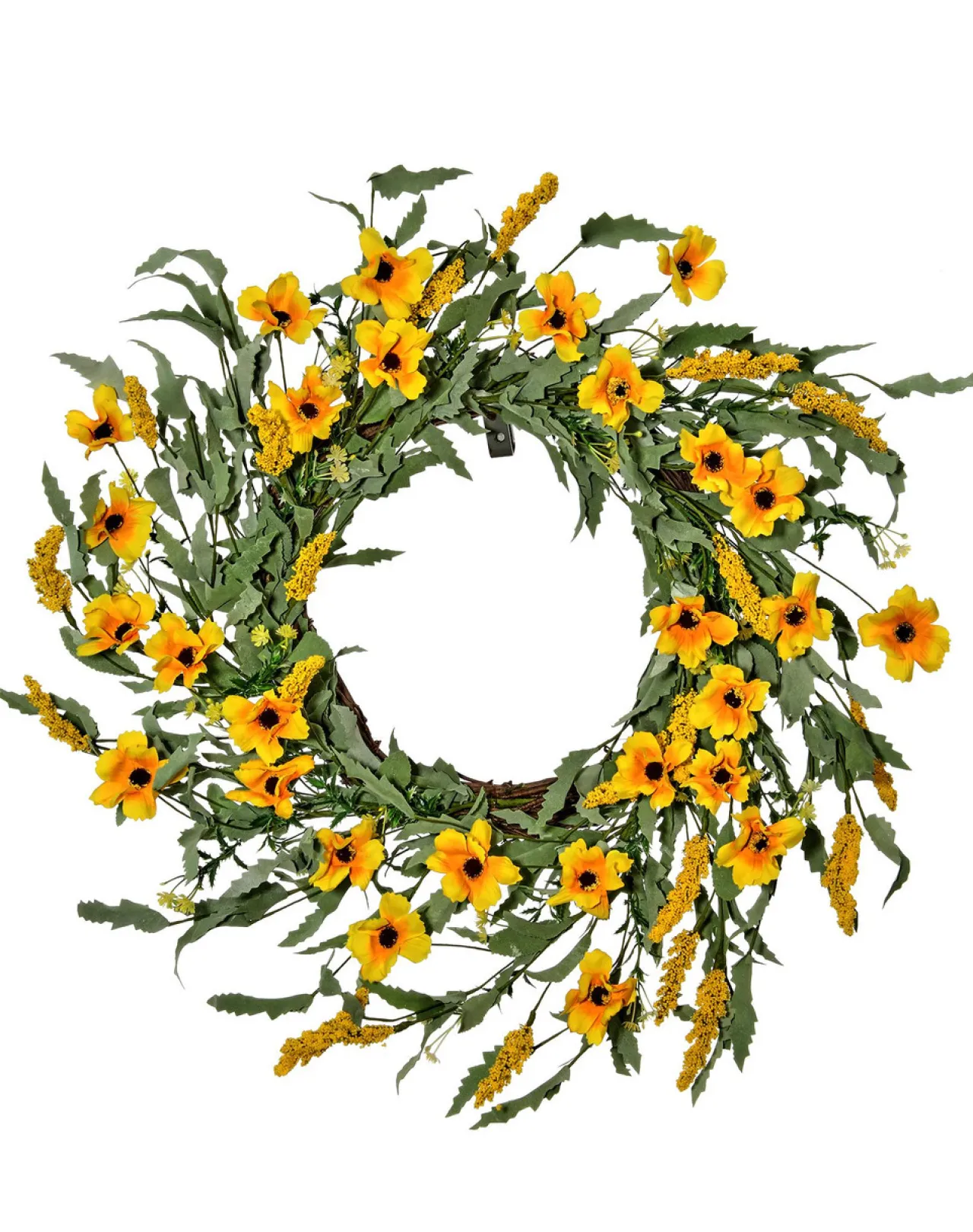 Cosmos & Goldenrod Wreath 22"< Sale