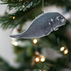 Cozumel Manatee Ornament< New