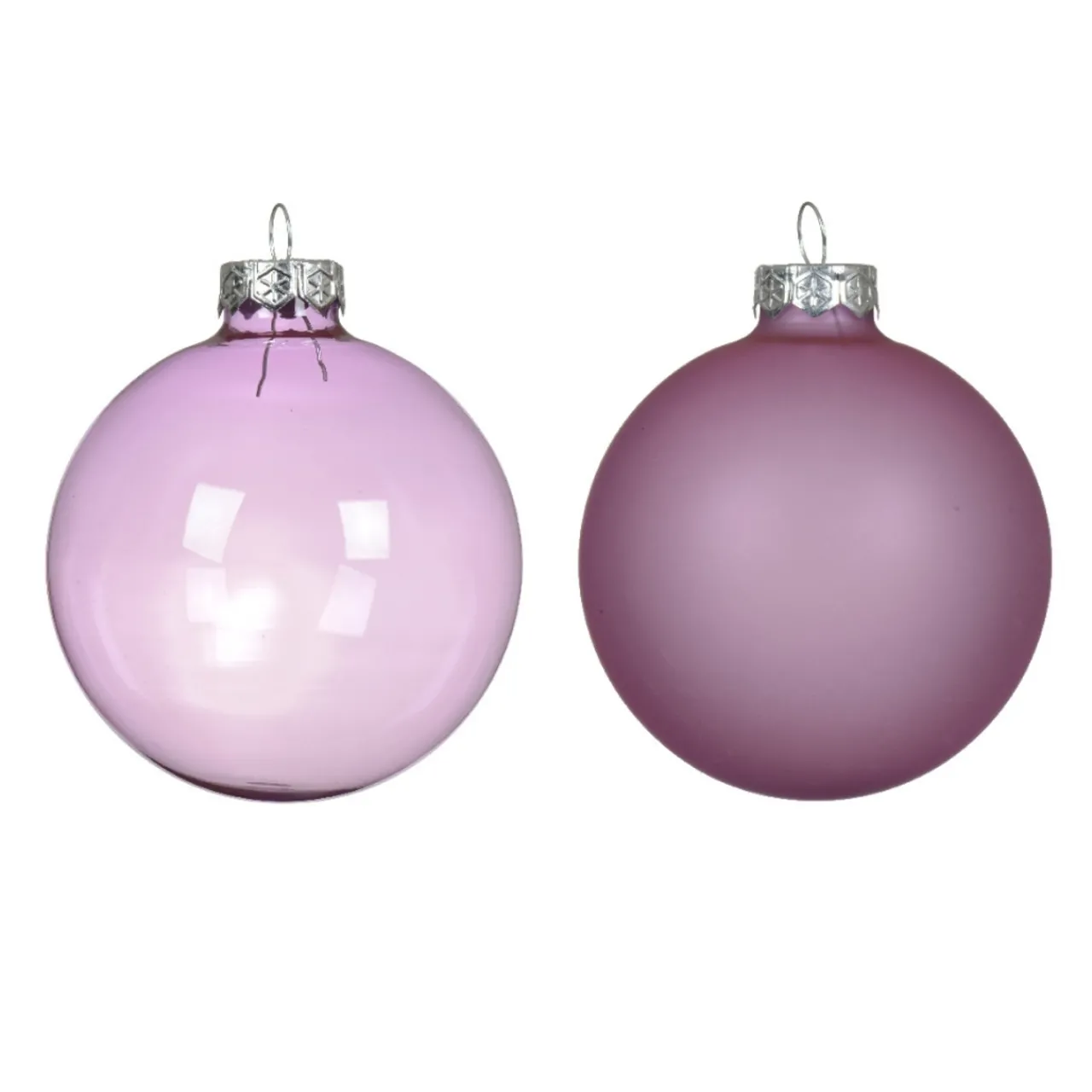 Decoris Lilac Breeze Set of 4 Ornaments< Clearance