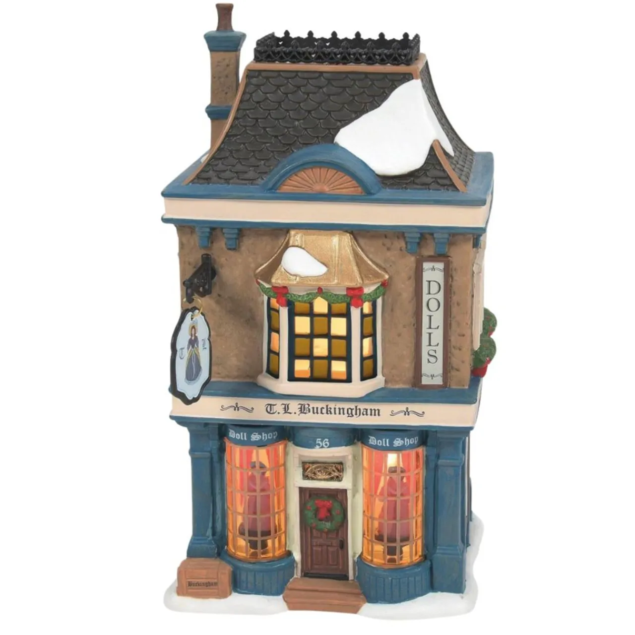 - Dickens Village - TL Buckingham Doll Shop<Department 56 Outlet