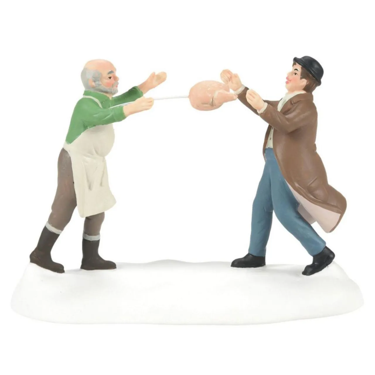 - Dickens Village - Dressed Turkey Auction Set of 2<Department 56 New