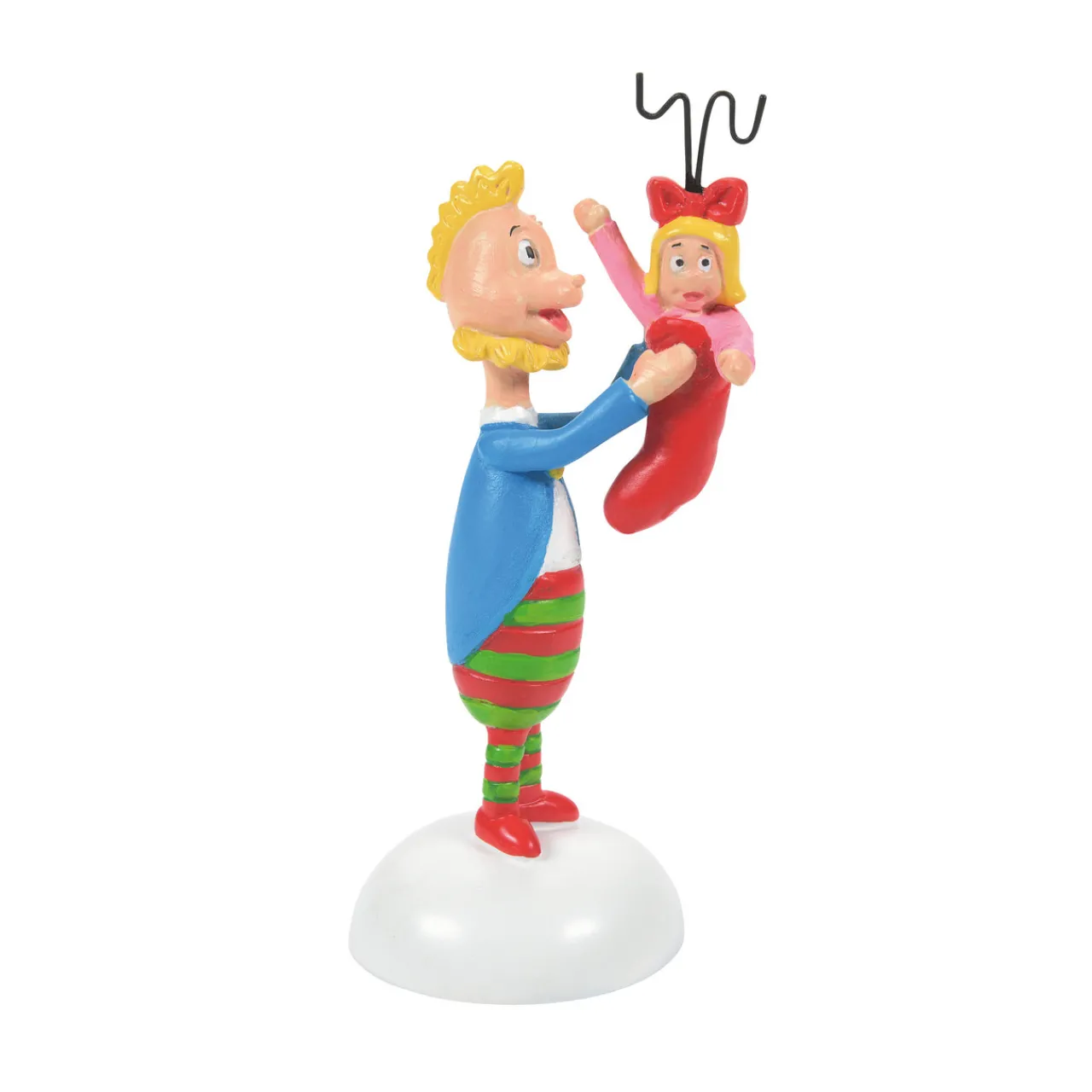 - Dr. Seuss The Grinch Village Accessories a Who's Perfect Stockin<Department 56 Sale