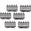 - Halloween - Spooky Wrought Iron Fence Set of 6 - The Christmas Loft<Department 56 Fashion