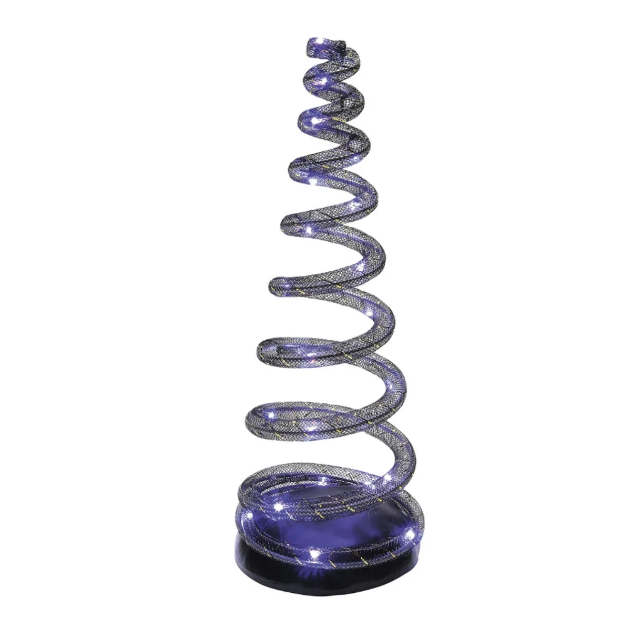 - Halloween Village - Spiralight LED Tree Purple<Department 56 Hot