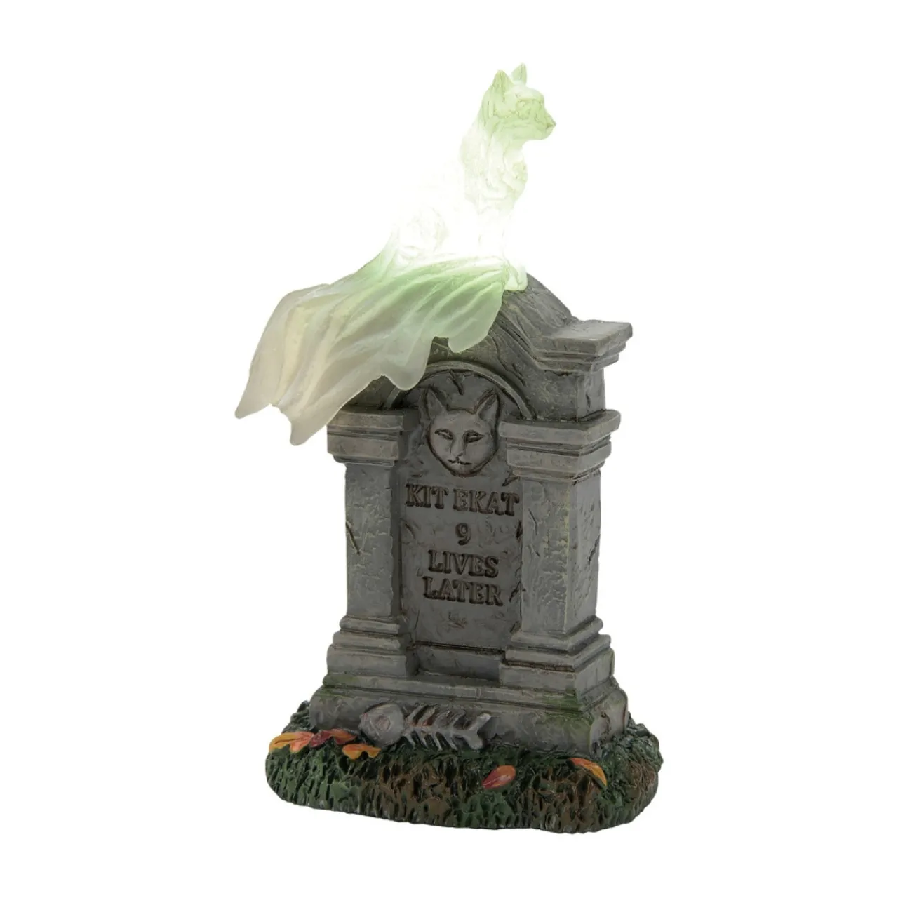 - Halloween Village - Kit E. Kat Tombstone<Department 56 Discount