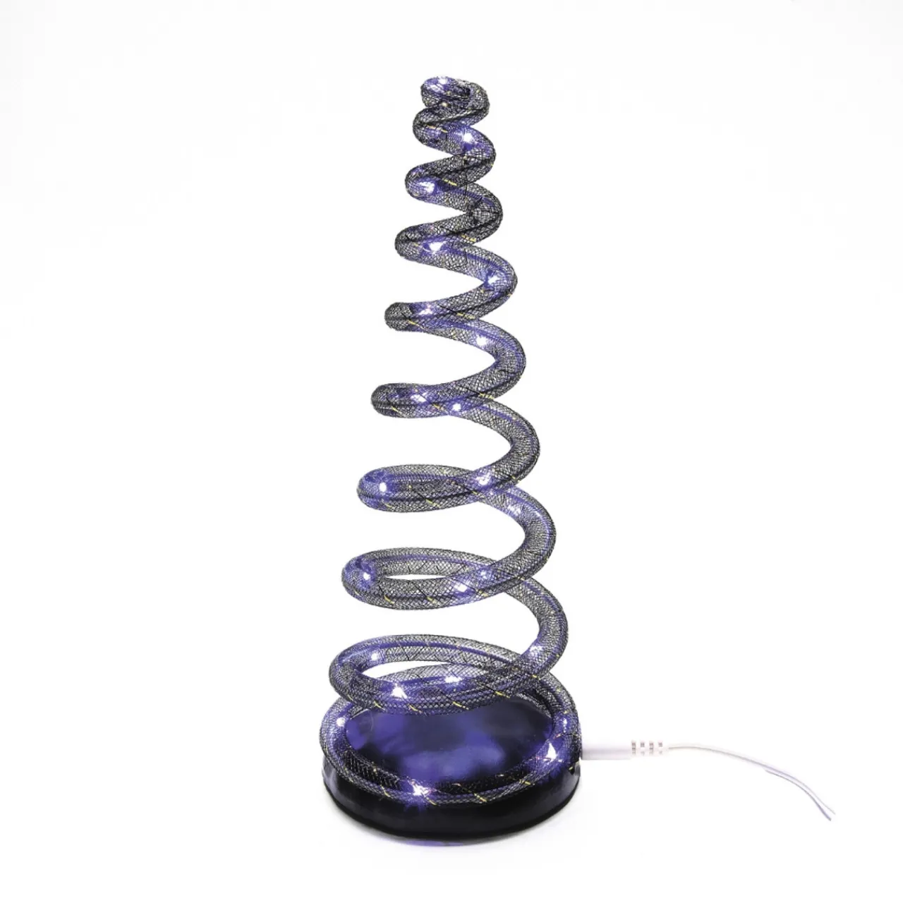 - Halloween Village - Spiralight LED Tree Purple<Department 56 Hot