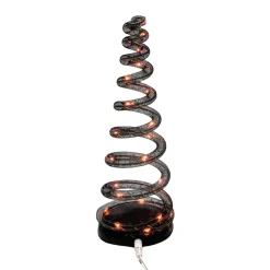 - Halloween Village - Spiralight LED Tree Orange<Department 56 Best