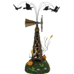 - Halloween Village - A Chill In The Air Weathervane<Department 56 Hot