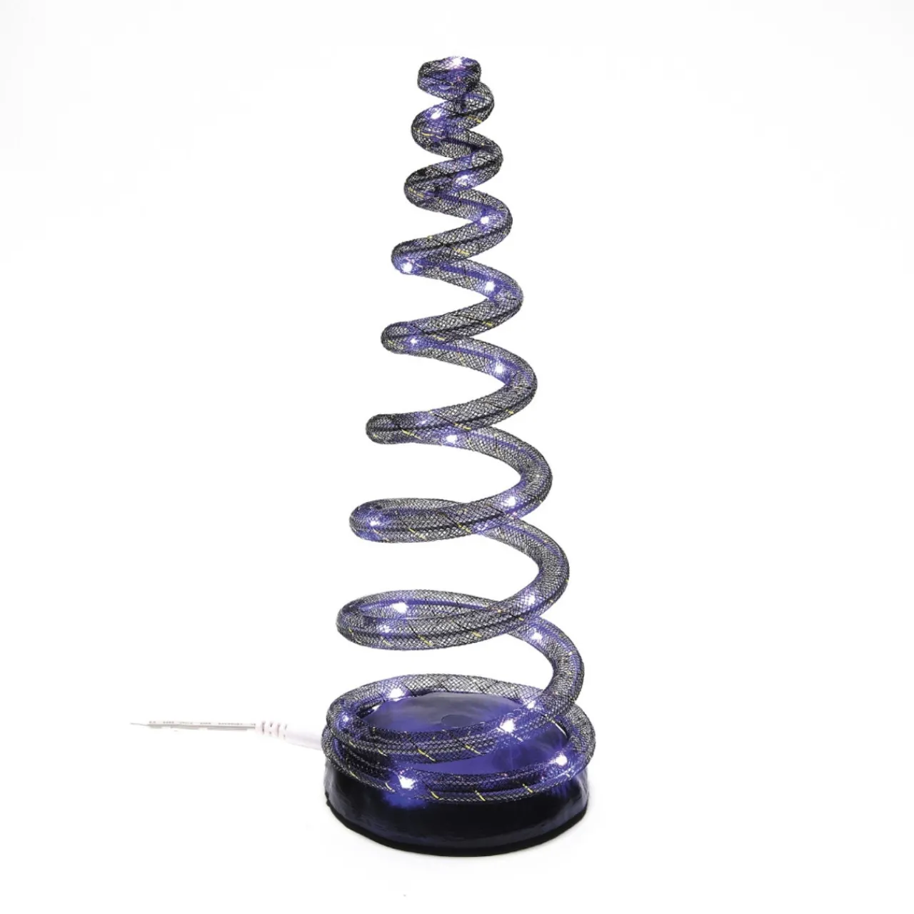 - Halloween Village - Spiralight LED Tree Purple<Department 56 Hot
