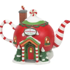 - North Pole Village - Peppermint Tea Shop<Department 56 Outlet