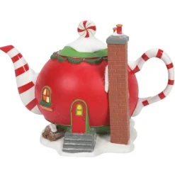 - North Pole Village - Peppermint Tea Shop<Department 56 Outlet