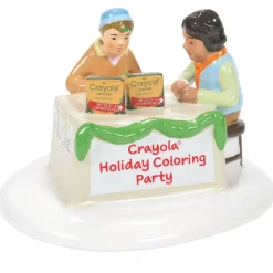 - Original Snow Village - Crayola Holiday Coloring Party | The Chr<Department 56 Fashion
