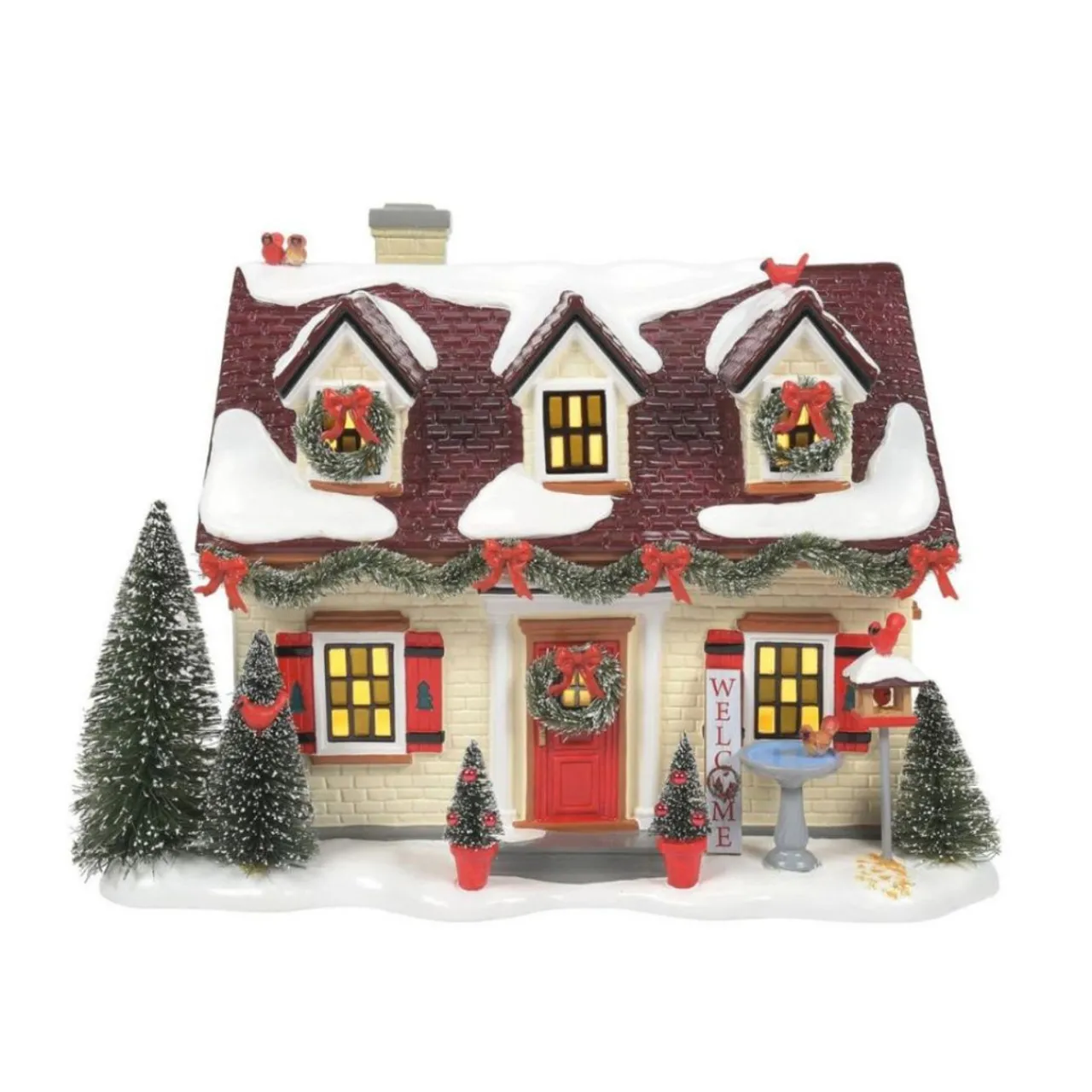 - Snow Village - The Cardinal House<Department 56 Discount