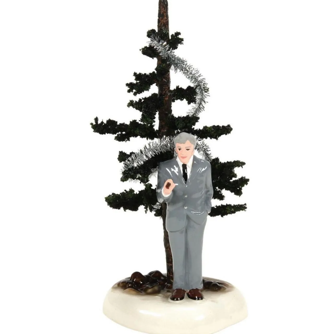 - Snow Village - It Was An Ugly Tree Anyway<Department 56 Discount