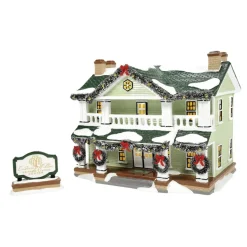 - Snow Village - Enduring Willow Senior Center Set of 2<Department 56 Best
